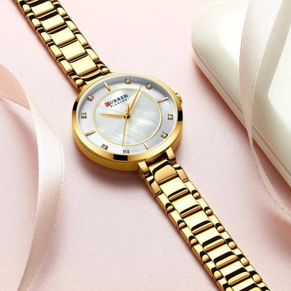 Elegancia en Curren: Reloj 9051 para Mujer