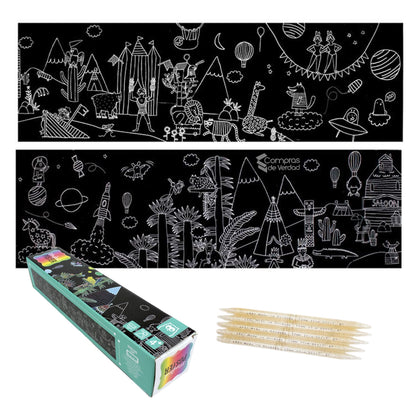 Arte Mágico: Rollo Papel Grafiti